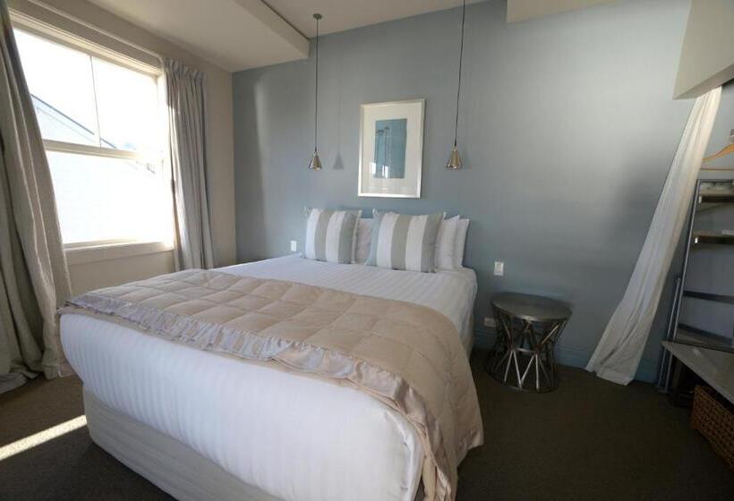 1침실 펜트하우스 아파트, Akaroa Village Inn