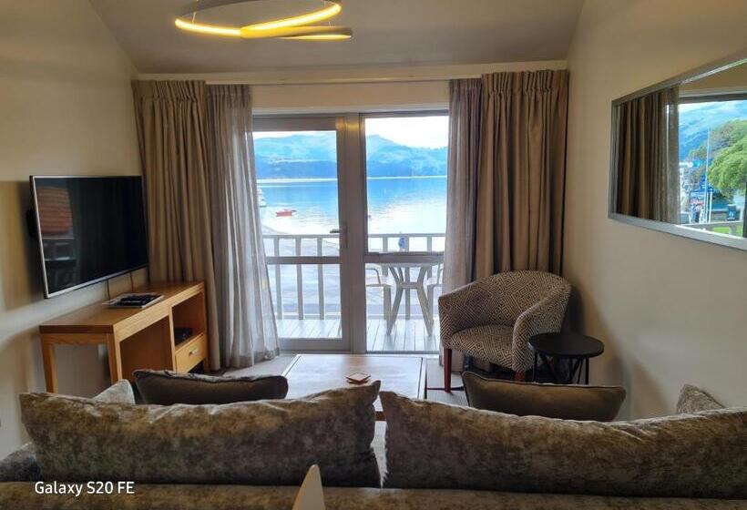 דירת חדר נוף לים, Akaroa Village Inn