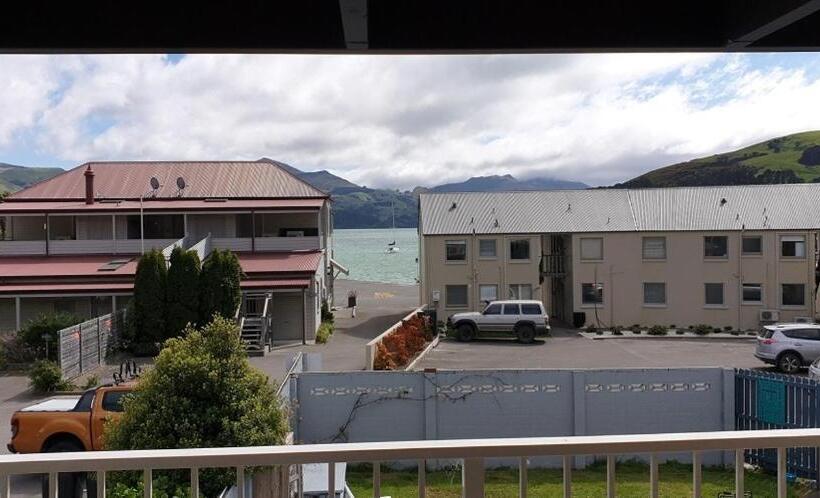 דירה בת חדר שינה 1 עם מרפסת, Akaroa Village Inn