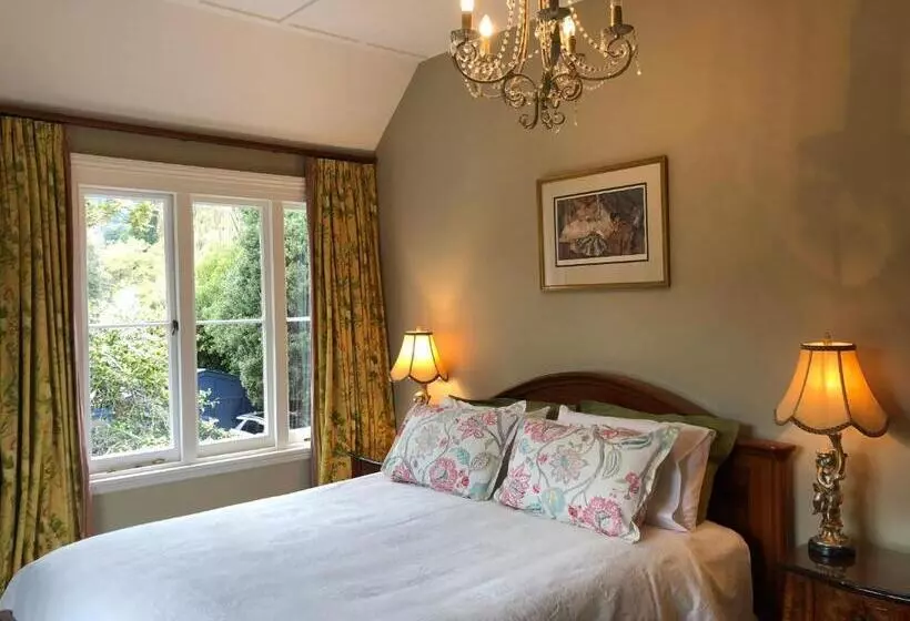 Deluxe-huone Puutarhanäkymä, Beaufort House Akaroa