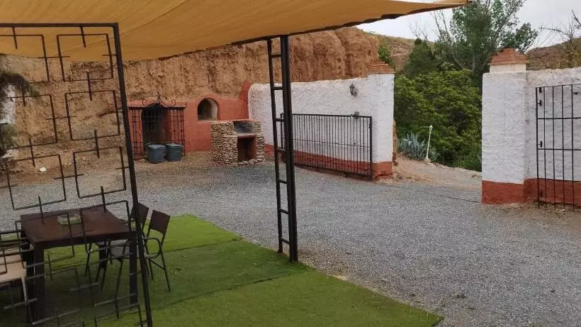 バスタブ付きスーペリアールーム, Casas Cueva Y Cortijo La Tala En Guadix