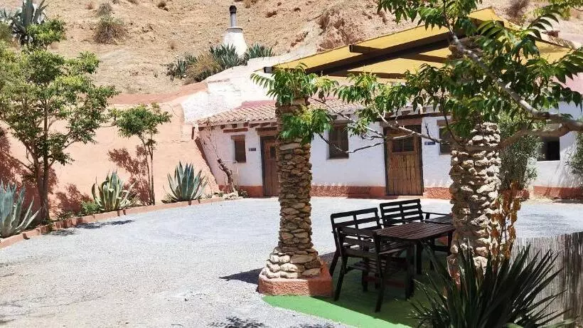 バスタブ付きスタンダードルーム, Casas Cueva Y Cortijo La Tala En Guadix