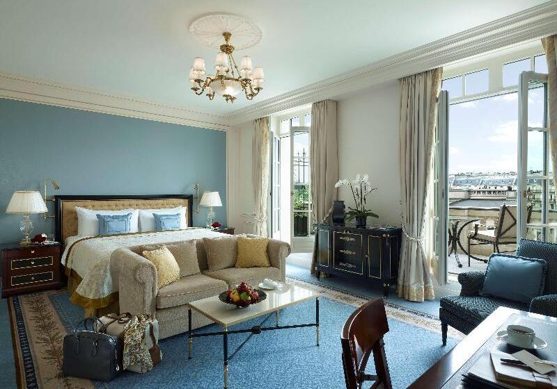 テラス付きスタンダードルーム, Shangri La Paris