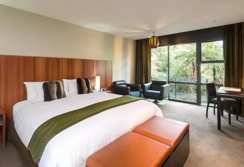 キングサイズベッドのデラックスルーム, Te Waonui Forest Retreat