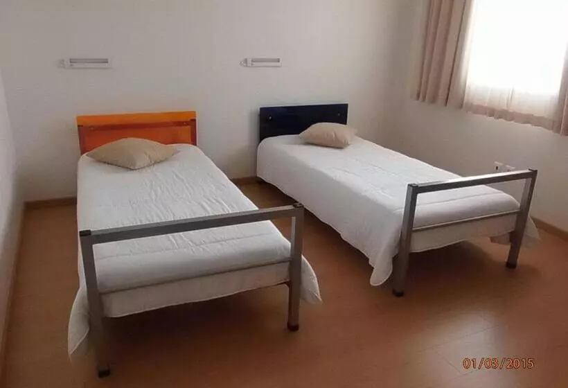 اتاق استاندارد با سرویس بهداشتی مشترک, Hi Tavira – Pousada De Juventude