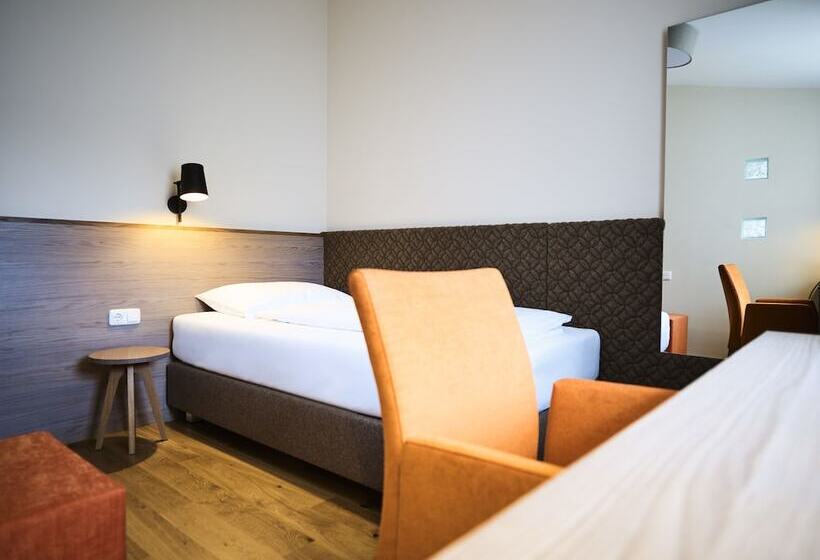 اتاق استاندارد یک نفره, Das Grüne Hotel Zur Post 100 % Bio