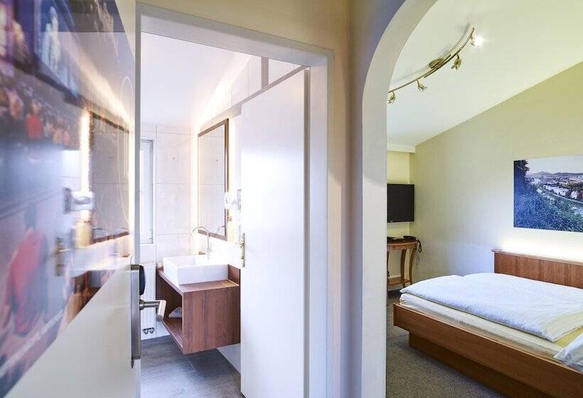 اتاق استاندارد یک نفره, Das Grüne Hotel Zur Post 100 % Bio