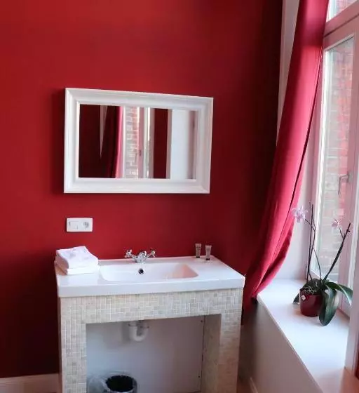 Standard-huone Jaettu Kylpyhuone, Hostel Lybeer
