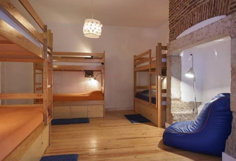 Cama em Quarto Partilhado, Lisbon Lounge Hostel