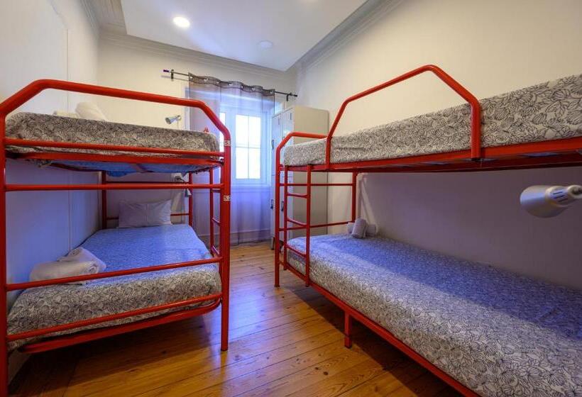 اتاق استاندارد چهار تخته, Terrace Lisbon Hostel