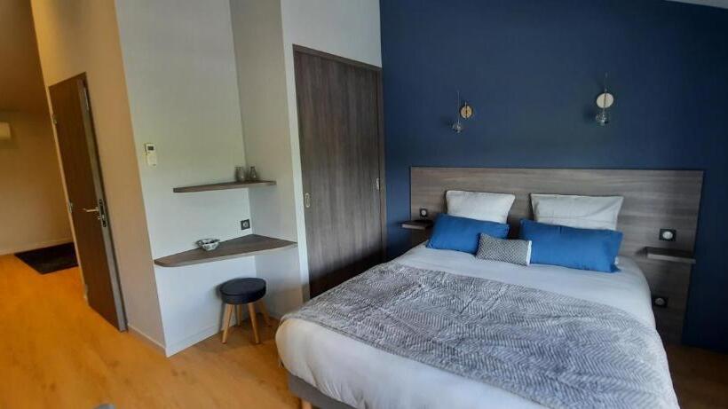 חדר לארבעה סטנדרטי עם נוף לגינה, Bel Aujourd Hui Spa Sauna