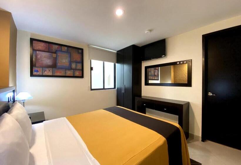 غرفة قياسية سرير كينج, Escala Puebla Centro