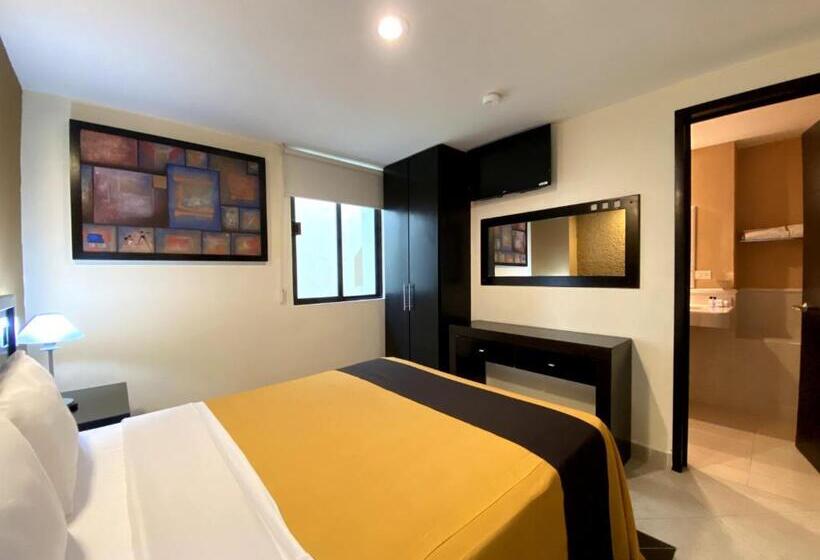 غرفة قياسية سرير كينج, Escala Puebla Centro