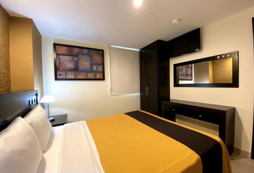 اتاق استاندارد با تخت بزرگ, Escala Puebla Centro