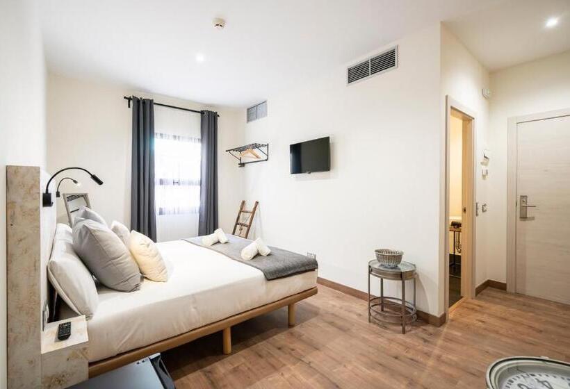 اتاق استاندارد با تخت بزرگ, Dobo Azacanes Hostal