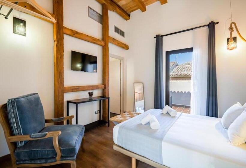 اتاق استاندارد با تراس, Dobo Azacanes Hostal