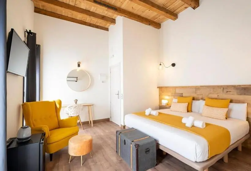 اتاق استاندارد با تخت بزرگ, Dobo Azacanes Hostal