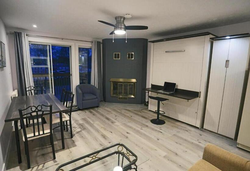 סטודיו סטנדרט עם מרפסת, Magog Waterfront Studio 106