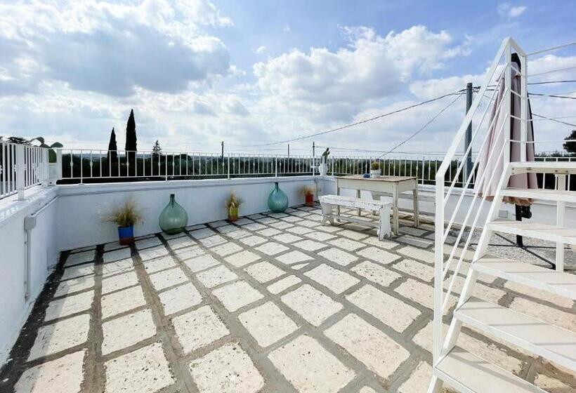 Номер Стандарт с Террасой, Trullo San Vincenzo Con Piscina