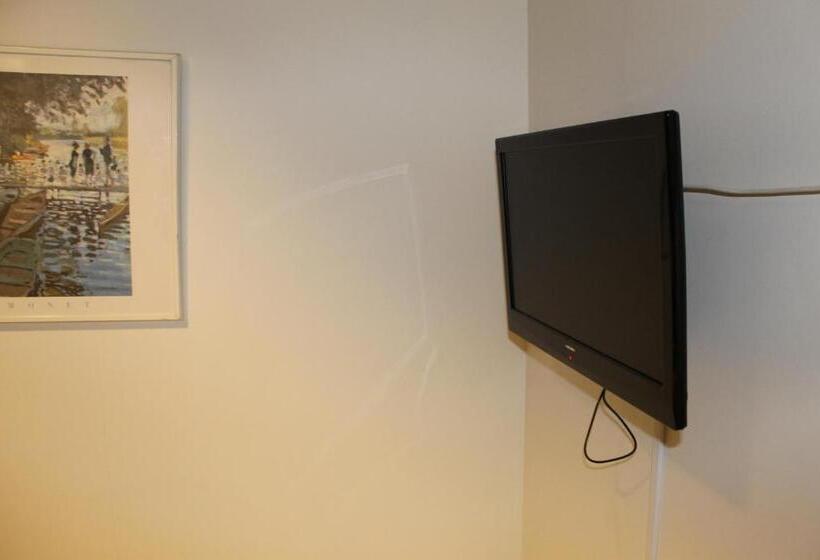 스탠다드 싱글 룸 공동욕실, City Lodge Stockholm