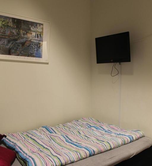 스탠다드 싱글 룸 공동욕실, City Lodge Stockholm