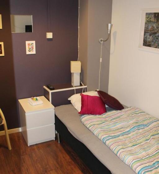 스탠다드 싱글 룸 공동욕실, City Lodge Stockholm