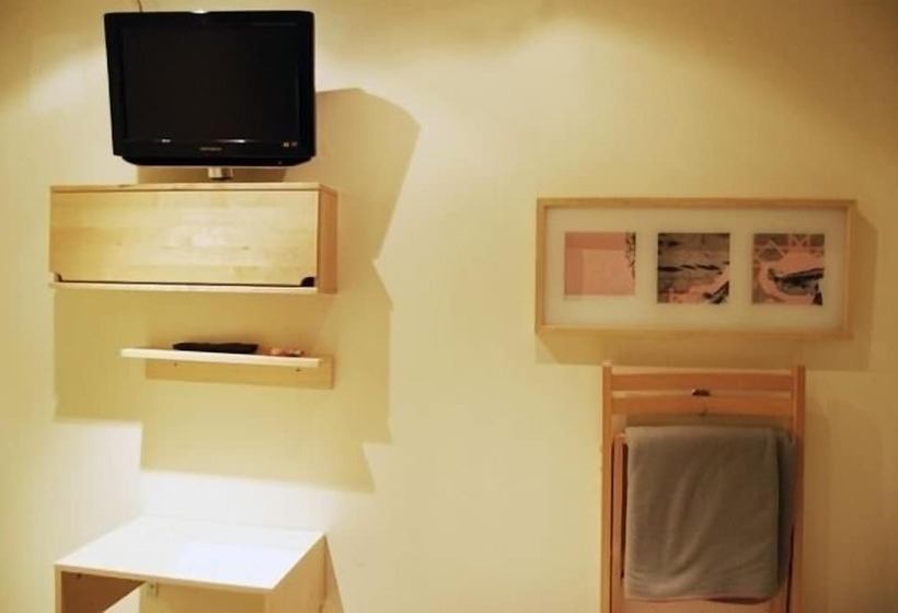 스탠다드 싱글 룸 공동욕실, City Lodge Stockholm