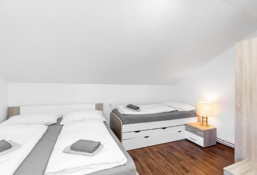 חדר סטנדרט לשלושה, Pension Lesná