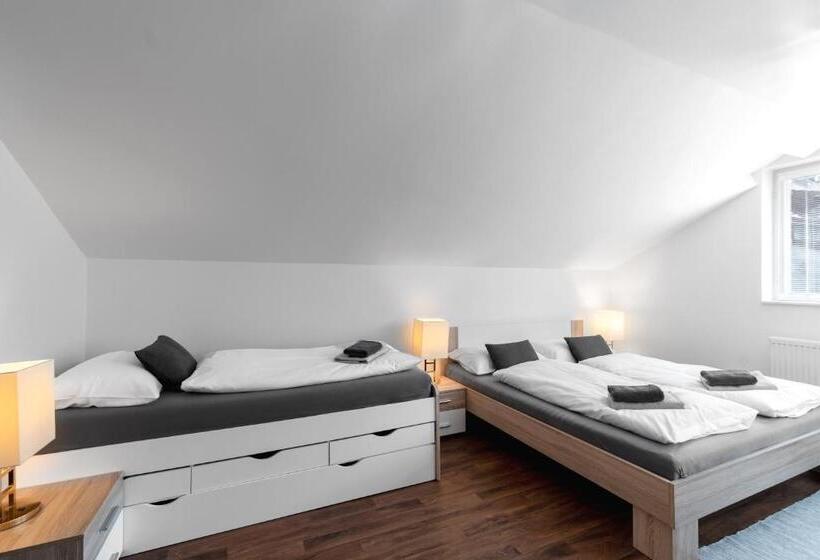 חדר סטנדרט לשלושה, Pension Lesná