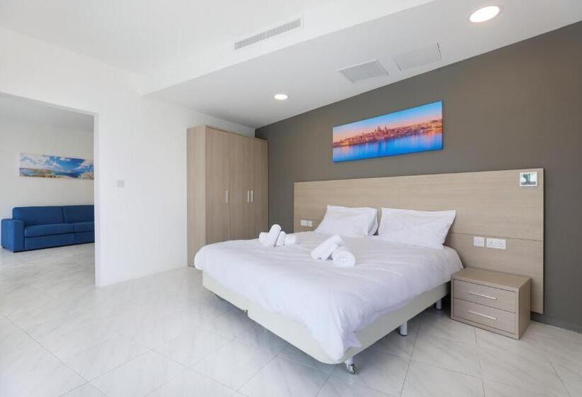 اتاق استاندارد با بالکن و چشمانداز دریا, Seaview Stays