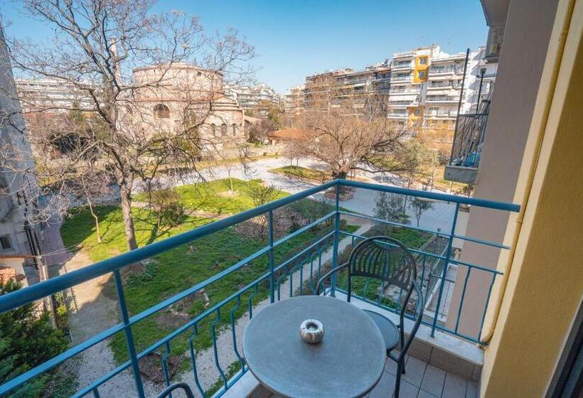 غرفة قياسية مزوَّدة بشُرفة, Rentrooms Thessaloniki