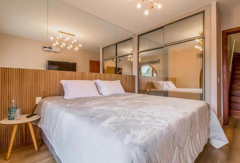 침실 1개 복층 룸, Flat Da Babi, Moderno, Luxuoso, Equipado E 600mb Wifi