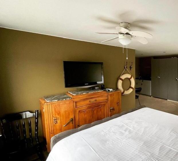 带大床的标准间, Amster Houseboat Bed Without Breakfast