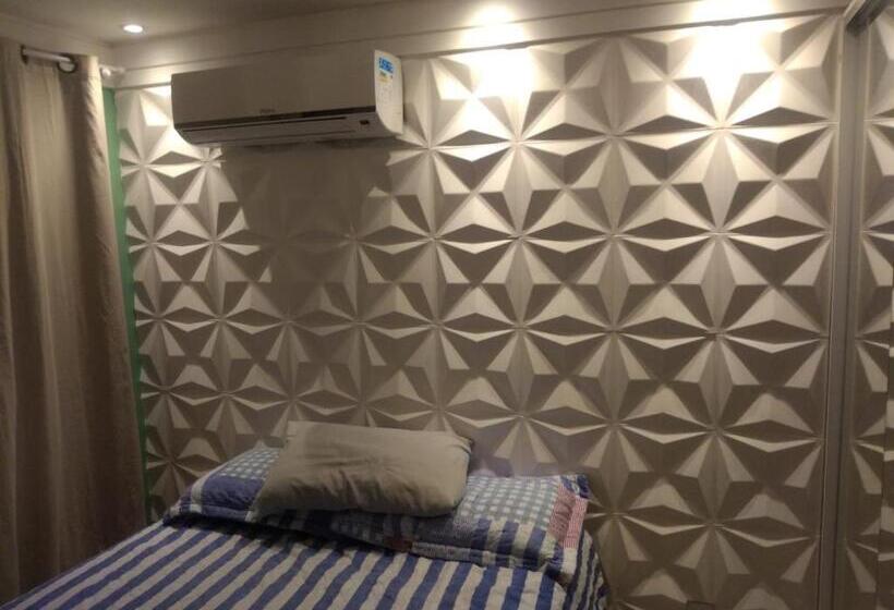 غرفة ديلوكس, Flat 102 Com Vista Parcial Do Mar!