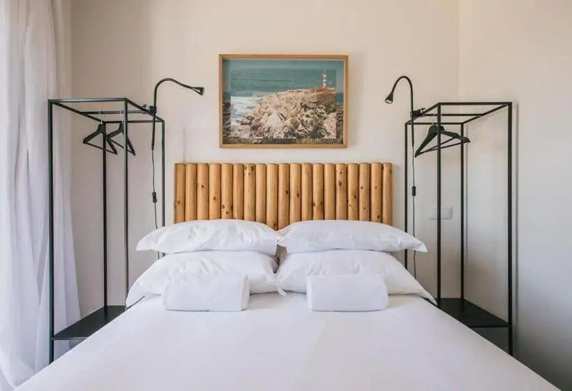 Standard-huone Merinäkymä, Mute Hostel Porto Covo