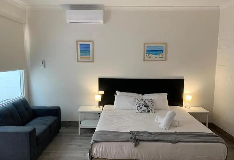 １階の１ベッドルームアパートメント, Bendigo High St Apartments With King Bed Courtyard Kitchen Refurbished 2022
