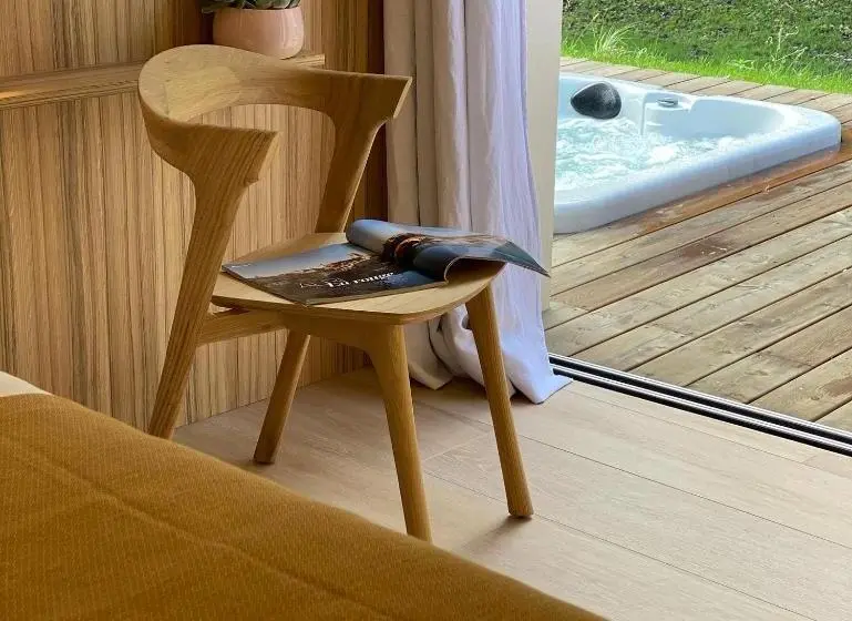バスタブ付きデラックスルーム, Chambres Avec Jacuzzi Privatif Kassiopée Bed & Spa