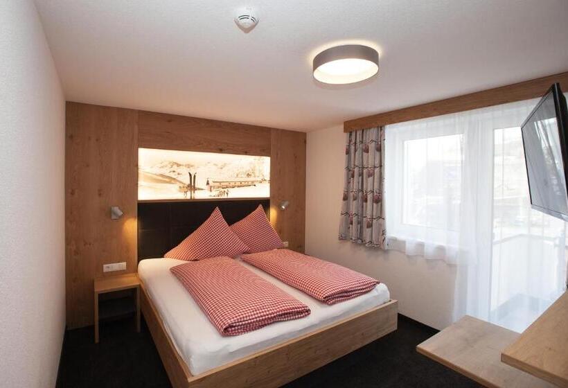 آپارتمان 1 خوابه با بالکن, Haus Küchelspitz