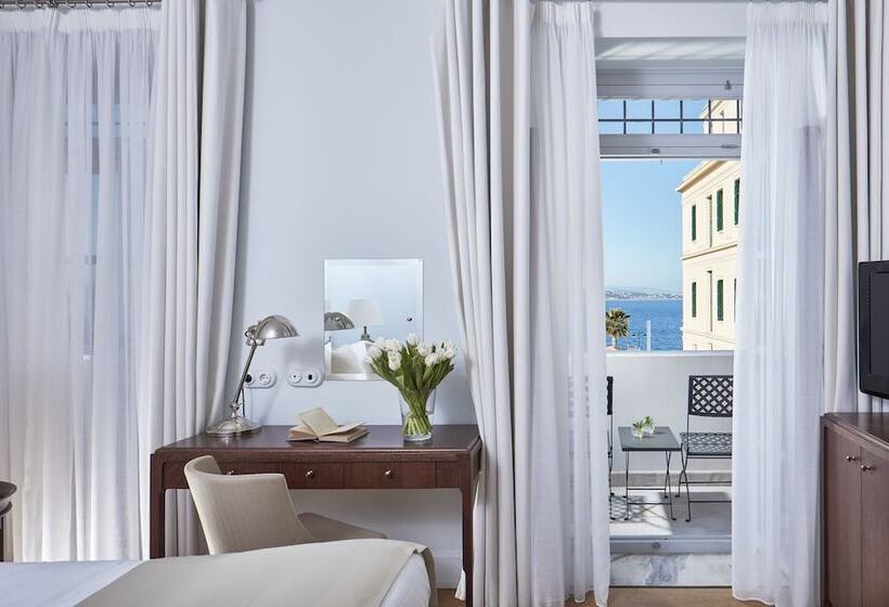 غرفة ديلوكس ذات إطلالة جانبية على البحر, Poseidonion Grand