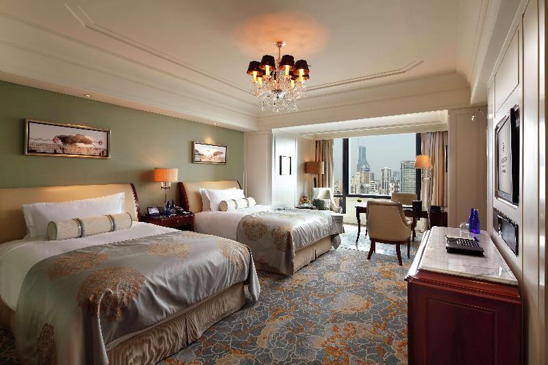 琮城市景观的豪华间, Waldorf Astoria Shanghai On The Bund