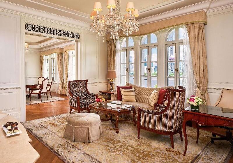 带河湖景观的套房, Waldorf Astoria Shanghai On The Bund