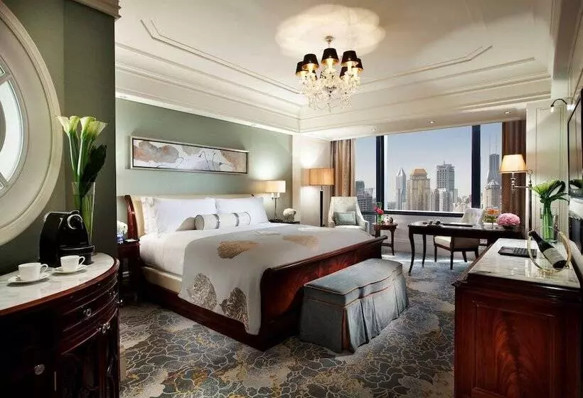 اتاق لوکس با چشم‌انداز شهر, Waldorf Astoria Shanghai On The Bund