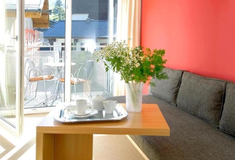 غرفة قياسية مزوَّدة بشُرفة, Alpenparks Hotel Maria Alm