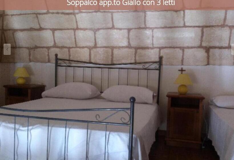 חדר משפחתי, Stanze Appartamento Rosina Casa Vacanze Cannole Sulla Via Francigena