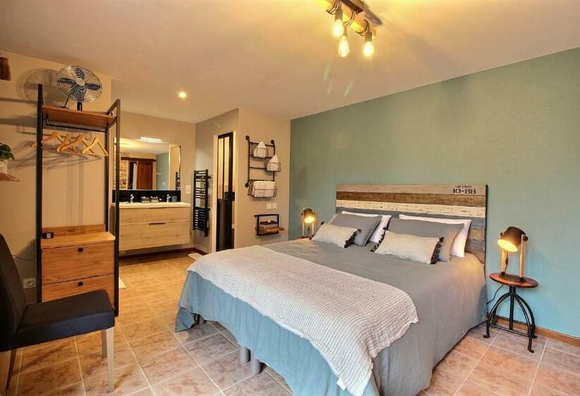 غرفة قياسية مطلّة علي الحديقة, La Longère De La Chevallerais