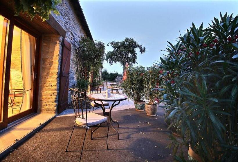 غرفة قياسية مطلّة علي الحديقة, La Longère De La Chevallerais