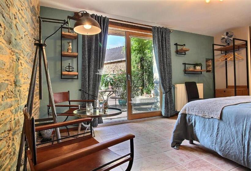 غرفة قياسية مطلّة علي الحديقة, La Longère De La Chevallerais