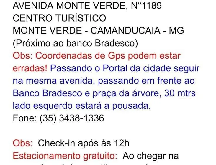 Sviitti, Pousada Dos Pássaros