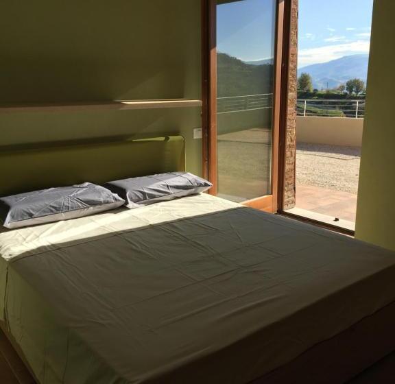 장애인을 위한 킹사이즈 침대 스탠다드 룸, Green B&b Urbino Cá Del Vento