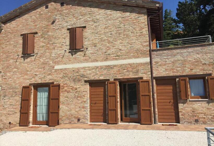 장애인을 위한 킹사이즈 침대 스탠다드 룸, Green B&b Urbino Cá Del Vento